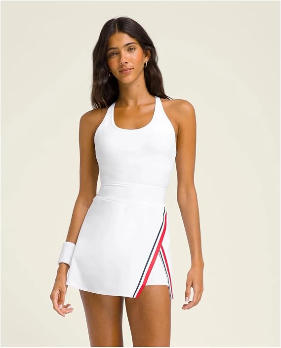 MOTION White Performance Tennis Dress