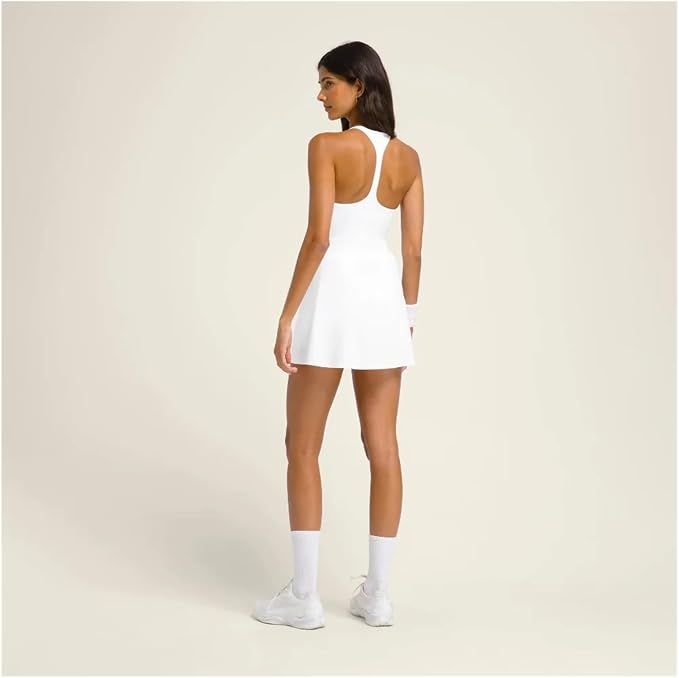 MOTION White Performance Tennis Dress